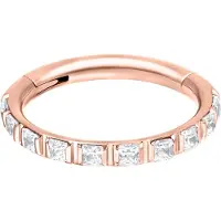 Wildcat Angular Crystal Clicker<!--63ec5e02b2e2a--> - Ruusukultainen metalli, 8,0 mm