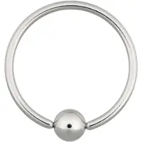 Wildcat Ball Closure Clip in Ring - Lävistysrengas - 4,0 mm, 6,0 mm, 12,0 mm