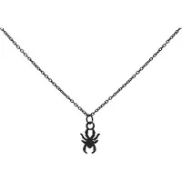 Wildcat Little Spider Necklace - kaulakoru - Musta metalli