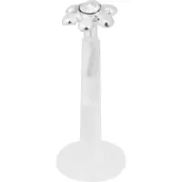 Wildcat Micro Flower Push-Fit Labret