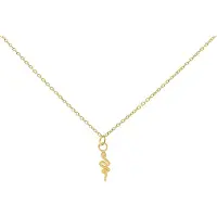 Wildcat Little Snake Necklace - kaulakoru - Kultainen metalli