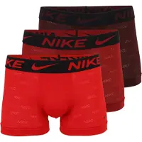 Nike Bokserit Advanced Micro Dri-fit 3-pack - Punainen/bordeaux/musta, koko Small