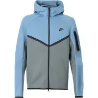 Nike Collegetakki 'Tech Fleece' savunsininen / vaaleansininen / musta