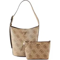 GUESS Meridian II Olkalaukku 30 cm Ruskea