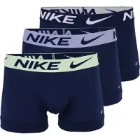 Nike Underwear Bokserishortsit sininen / marine / pastellinvihreä / valkoinen