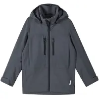 Reima Kids' Reimatec Jacket Saarela Soft Black Kuoritakit 140