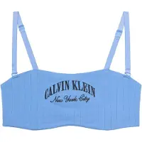 Calvin Klein Lightly Lined Bandeau - Blue - M