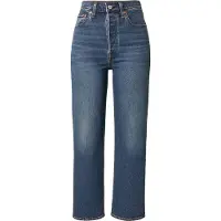 Levi's Farkut 'Ribcage Straight Ankle' tummansininen