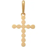 Lykken Crosses kultainen ristiriipus 13.5 mm