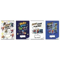 Beniamin Notebook A5/16K color 3-lines Spider man (20pcs)