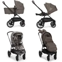 Nuna TRIV LX Yhdistelmävaunut + All-Season Set, Chestnut