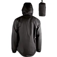 Mil-Tec Wet Weather Jacket Quickpack (Color: Black, Size: Large)
