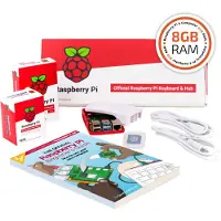 Raspberry Pi SI-RPI4B-FULL8GB, Broadcom, BCM2711, 1500 MHz, 8 GB, LPDDR4-SDRAM, 2.0/3.2 Gen 1 (3.1 Gen 1)