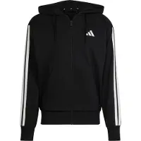 Adidas Urheilullinen collegetakki 'Essentials' musta / valkoinen