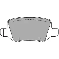 FREMAX Jarrupalasarja (4kpl), levyjarru FBP-1214