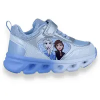 Disney Frozen Vilkkuvat Lenkkarit, Silver/Light Blue, 30