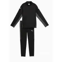 Puma Verryttelyasu Individualliga - Musta/valkoinen/varjoharmaa Lapset, koko 152 cm