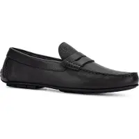 Martinelli for man. 1411-2496DY Pacific Leather Moccasins navy (40), Flat, None, Casual, Classic