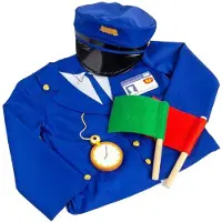 Bigjigs Train Driver Dress Up Set with Accessories