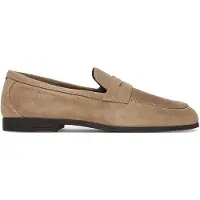 Tommy Hilfiger Flexible Slim Suede Loafer - Beige - 46