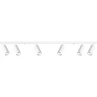 Eko-Light Mica pitkä spottivalaisin 120cm 6XGU10 valkoinen