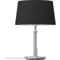 Grönlund Rome pöytävalaisin 50cm E27 musta
