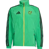 Adidas Urheilutakki 'JFF H AN' keltainen / vihreä / musta