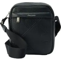 Calvin Klein Emblem Aop Emboss Reporter Olkalaukku