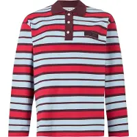 Copenhagen Studios Cph Poloshirt 1 Cotton Red Striped - Multi/patterned - M
