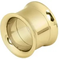 Wildcat Internally Threaded Thin Edge - tunneli - Kultainen metalli, 18,0 mm