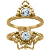 Wildcat Sun Tides - Sormus - Kultainen metalli, 17,0 mm