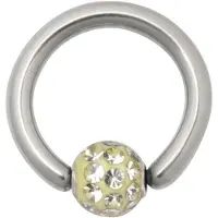 Wildcat Sealed Multi Jewelled Clip in Ring - Narcisa, 5,0 mm, 12,0 mm