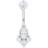 Wildcat Oriental Bindi Bananabell<!--63f8bba581a96--> - 8,0 mm, Hopeinen metalli