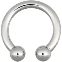 Wildcat Basic Circular Barbell - lävistysrengas - 8,0 mm, 12,0 mm, 13,0 mm