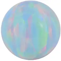 Wildcat Synthetik Opal Ball - lävistyspallo - 1,6 mm, 6,0 mm, Mintunvihreä