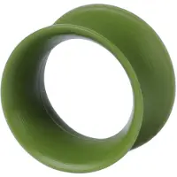 Wildcat Kaos Softwear Skin - silikoniset tunnelit - 19,0 mm, Oliivinvihreä