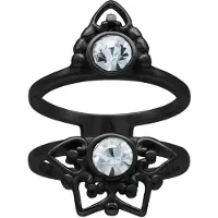 Wildcat Sun Tides - Sormus - Musta metalli, 20,0 mm