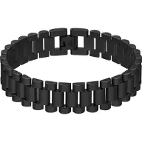 Wildcat Watch Bracelet - rannekoru - Musta metalli
