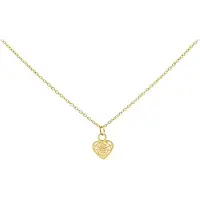 Wildcat Little Heartweb Necklace - kaulakoru - Kultainen metalli