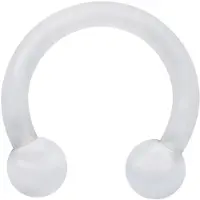 Wildcat Clear Circular Barbell - 1,6 mm, 4,0 mm, 10,0 mm