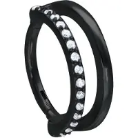 Wildcat Double Row Clicker<!--63e247a7300a0--> - Musta metalli, 10,0 mm