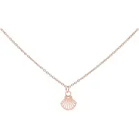 Wildcat Little Shell Necklace - kaulakoru - Ruusukultainen metalli
