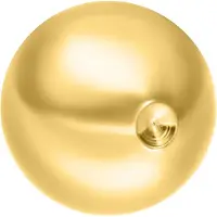 Wildcat Standard Clip In Ball For Thin Rings - pallo ohuelle BCR-renkaalle - 5,0 mm, Kultainen metalli
