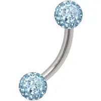 Wildcat Multi Jewelled Micro - 6,0 mm, Svetlo Modra, 4,0 mm