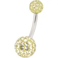 Wildcat Sealed Multi Jewelled Bananabell - 8,0 mm, Narzissengelb, 5,0 mm/8,0 mm