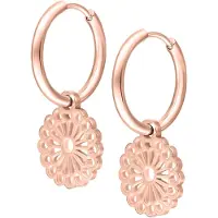 Wildcat Little Mandala Hoops<!--642b90ec8cdf1--> - Ruusukultainen metalli