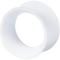 Wildcat Kaos Softwear Skin - silikoniset tunnelit - 2,5 mm, Valkoinen