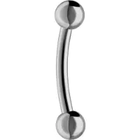 Wildcat Basic Micro Bananabell - lävistyskoru - 1,2 mm, 11,0 mm, 3,0 mm, Hopeinen metalli