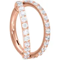 Wildcat Double Crystal Clicker<!--63e49784b624b--> - Ruusukultainen metalli