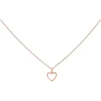 Wildcat Little Heart Necklace - kaulakoru - Ruusukultainen metalli
